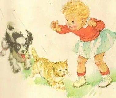 Spot & Puff come to play in 2019 vintage children’s book ill