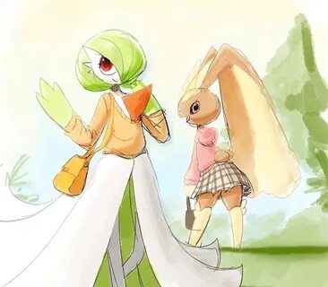 Споки всем! #GardevoirCompany #Gardevoir #Lopunny Artist: не