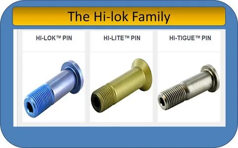 Gallery of hi lok fastener installation - hi lok pin identif