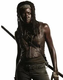 The Walking Dead Michonne Vest Danai Gurira Leather Vest