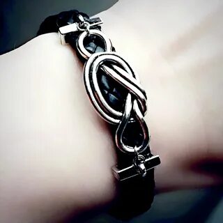 Steampunk BDSM jewelry submissive dominant bracelet shibari 