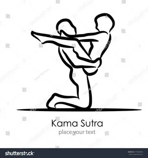 Kamasutra Position Icon Ancient Indian Culture: Vector có sẵn (miễn phí bản...