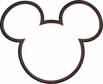 mickey mouse head Signs Mickey mouse outline, Mickey mouse c