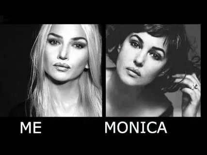 Monica Bellucci transformation Makeup مكياج مونيكا بلوتشي .ح
