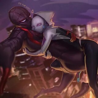 Miles Morales And Gwen Stacy - XFXWallpapers