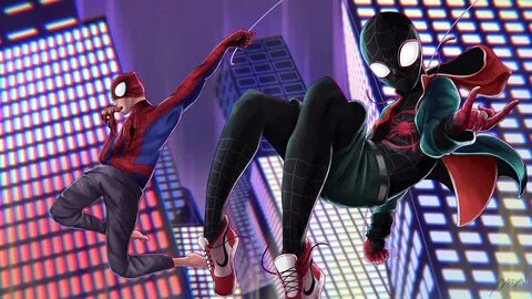 3840x2160 Into The SpiderVerse Art 4k HD 4k Wallpapers, Imag