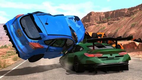 Crash Testing Real Car Mods #2 - Beamng Drive Car Crashes Co