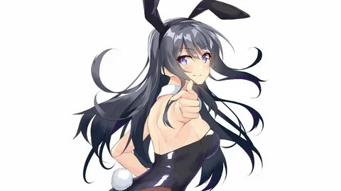 #Anime Rascal Does Not Dream of Bunny Girl Senpai Black Hair