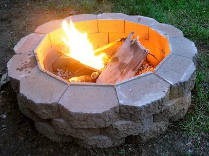New Backyard Fire Pits Valley Garages Ideas from "How to Bui