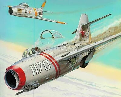 Mig-15 Korean War: 'Mig Alley' (Don Greer) Aircraft, Wwii ai