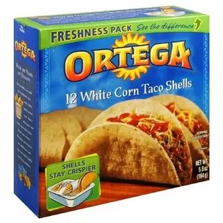 Ortega Taco Shells $0.50 Each When You Buy Two! Taco stuffed