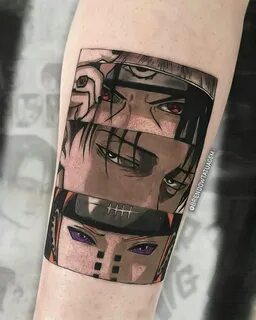 Pin de Nataly Marin 💗 em Naruto Tatuagens de anime, Tatuagem