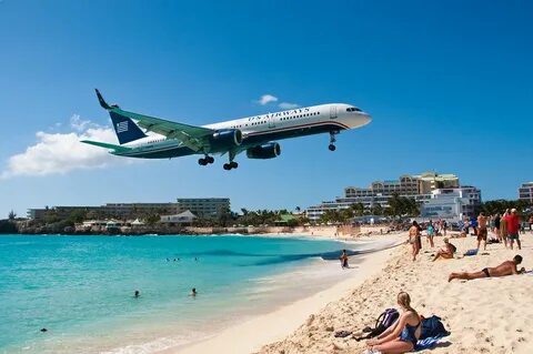 US Airways over Maho Beach 2 Arian Durst Flickr