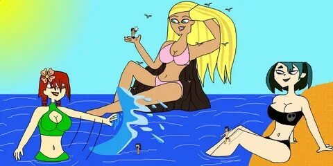 Request - Total Drama Giantess Beach #2 by Arias87 on Devian