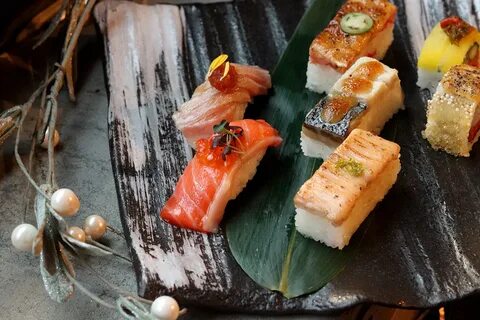 Our signature New Year’s Eve Aburi Sushi Selection.