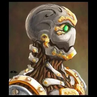 Portrait of a Warforged by geministranger on deviantART Robo