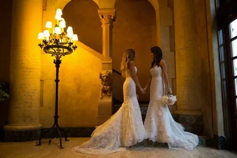 Julie & Stacey's Romantic Night of Grandeur - 2 Brides 2 Be 