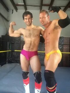 Two Very Hot Wrestlers: Damien Rush and Tristan Baldwin (aka