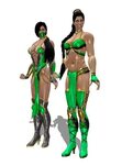 Two Jade Models with DL Link by anorexianevrosa on DeviantAr
