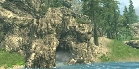 "Скайрим": пещера Каменный ручей. Местоположение, описание, 