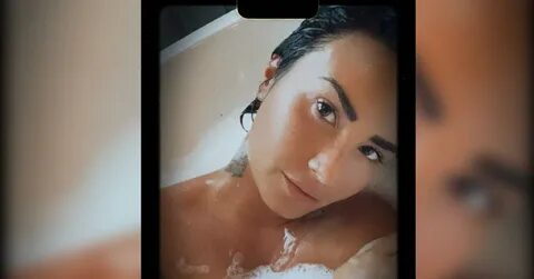 Demi Lovato Posts Naked Pic From The Bathtub Saying That Is 