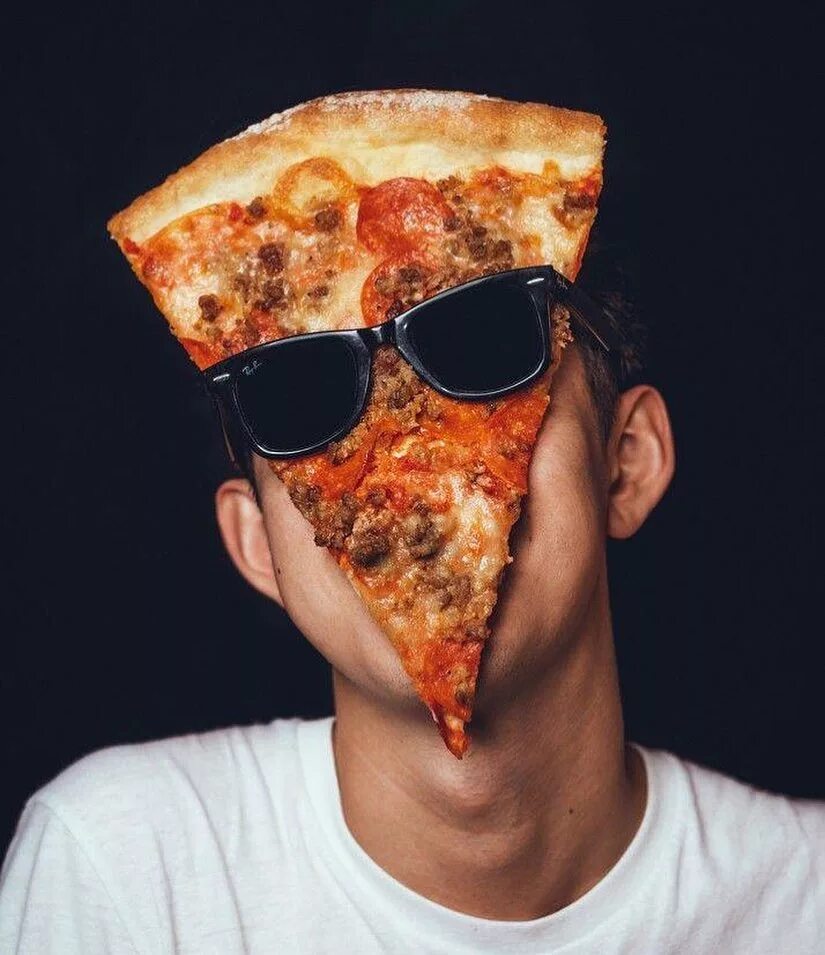 фотошоп девушка из куска пиццы фото 45