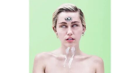 Miley Cyrus posou nua, mas com tarjas, para a Paper Magazine