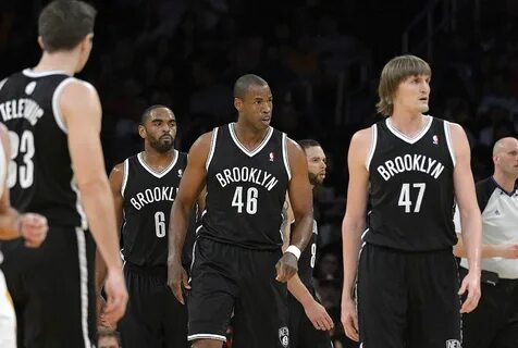 Баскетбол России: Brooklyn Nets forward Mirza Teletovic, lef
