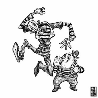 Self proclaimed best mime act! #line #art #character #design