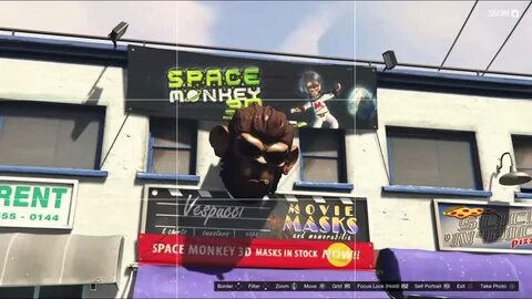 Gta 5 Space Monkey Mask GONE!!!!! - YouTube