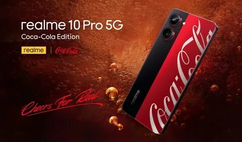 Вышел "Колафон" realme 10 Pro Coca-Cola Edition - эксклюзив с тиражом 6000 экзем