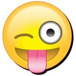 Winking Tongue Emoji Magnet