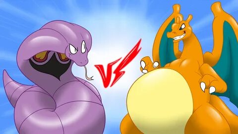 Arbok VS Charizard Vore Battle - Free Background by Enigma_D