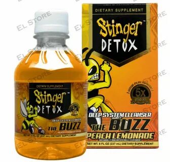 Купить Stinger Detox Buzz Extra Strength Liquid Deep Cleanse