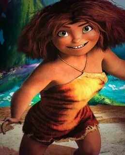 Joshua T on Twitter: "Watching The Croods, the main girl loo