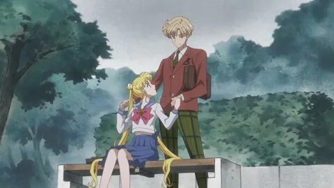 Sailor Moon Crystal Act 30 - Haruka surprises Usagi Sailor M