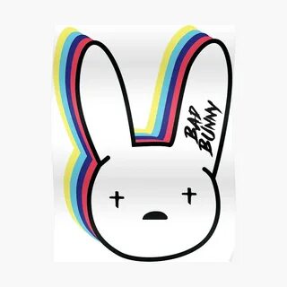 Bad Bunny Sticker Stickers, Labels & Tags Paper & Party Supp