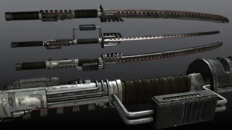 Laser Katana Retexture 2 at Fallout New Vegas - mods and com