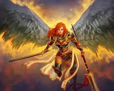 Resultado de imagem para fantasy art angel warrior Angel war