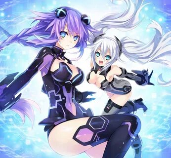 Neptune - Neptune and Noire i00010 ★ Amaterasu anime art and