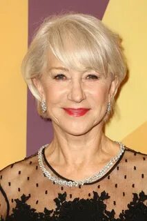 Helen Mirren Short Cut With Bangs - Helen Mirren Short Hairs