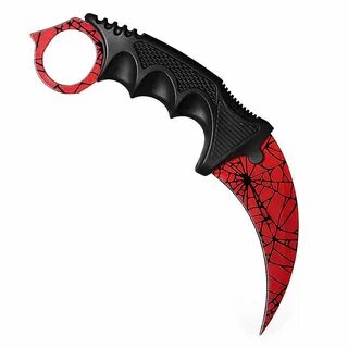 Elemental KnivesTM Real CS:GO CRIMSON WEB Knife Counter Stri