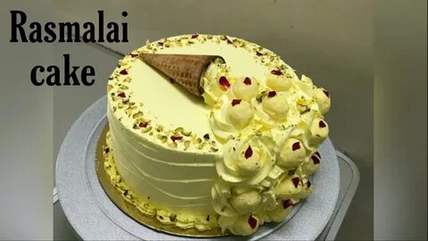 Rasmalai Cake Decoration Cake Decoration Idea New design - Y
