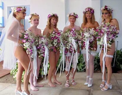 Naked Bridesmades Nudist NUDE WEDDING IN JAMAICA - The Trent