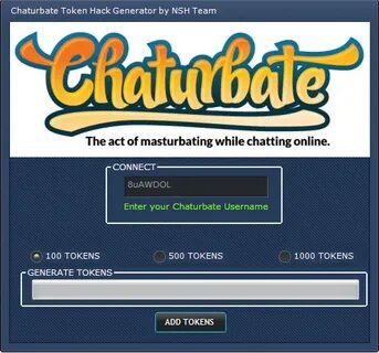 Hacks24Infinity: Chaturbate Token Hack Tool 2018 Free Downlo