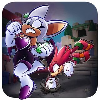 Knuckles And Rouge Sonic the Hedgehog Know Your Meme