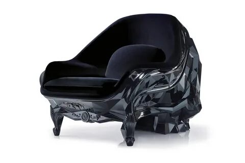 Harow Skull Armchair - Black All Black All Things Black