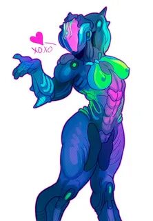 🔞 Hildryn blowing you a kiss Warframe (NDA) Softcore Хентай 