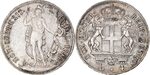 ITALIAN STATES 4 Lire 1795 Genoa Coin, GENOA, Genoa, Silver,