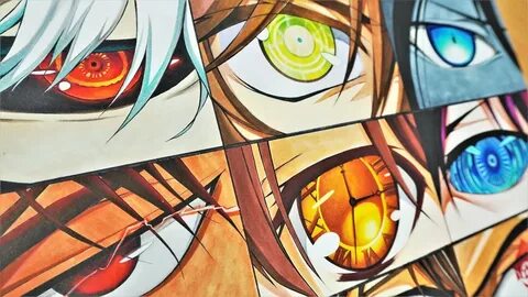 Drawing EPIC Anime Eyes !!! The Most Powerful - YouTube